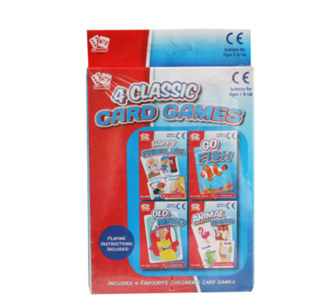 A - Z Pack 4 Classic Chldren's Card Games