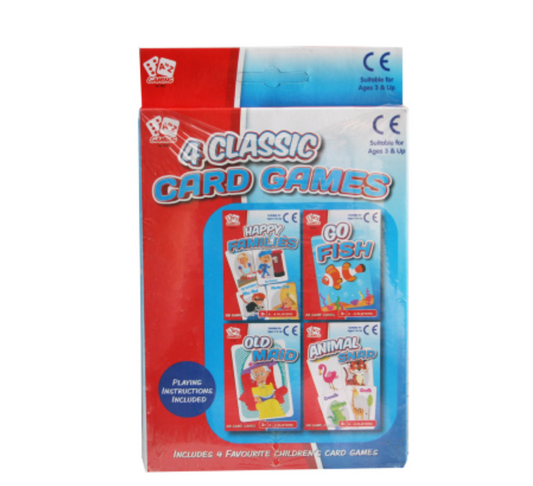 A - Z Pack 4 Classic Chldren's Card Games